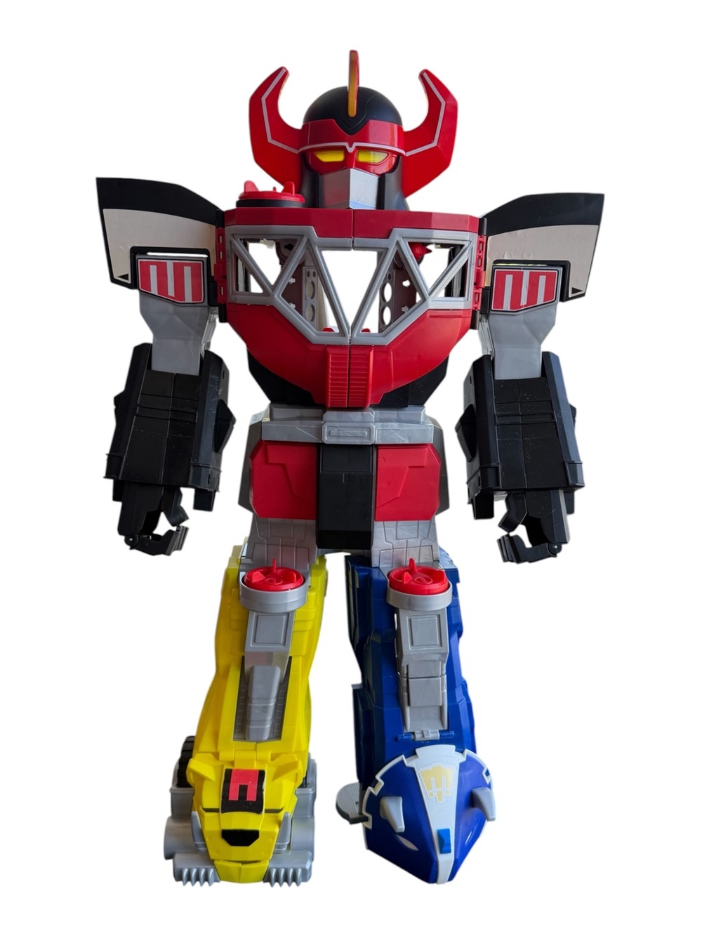 Fisher-Price Imaginext 2015 Interactive Giant Power Rangers Morphin Megazord 27”